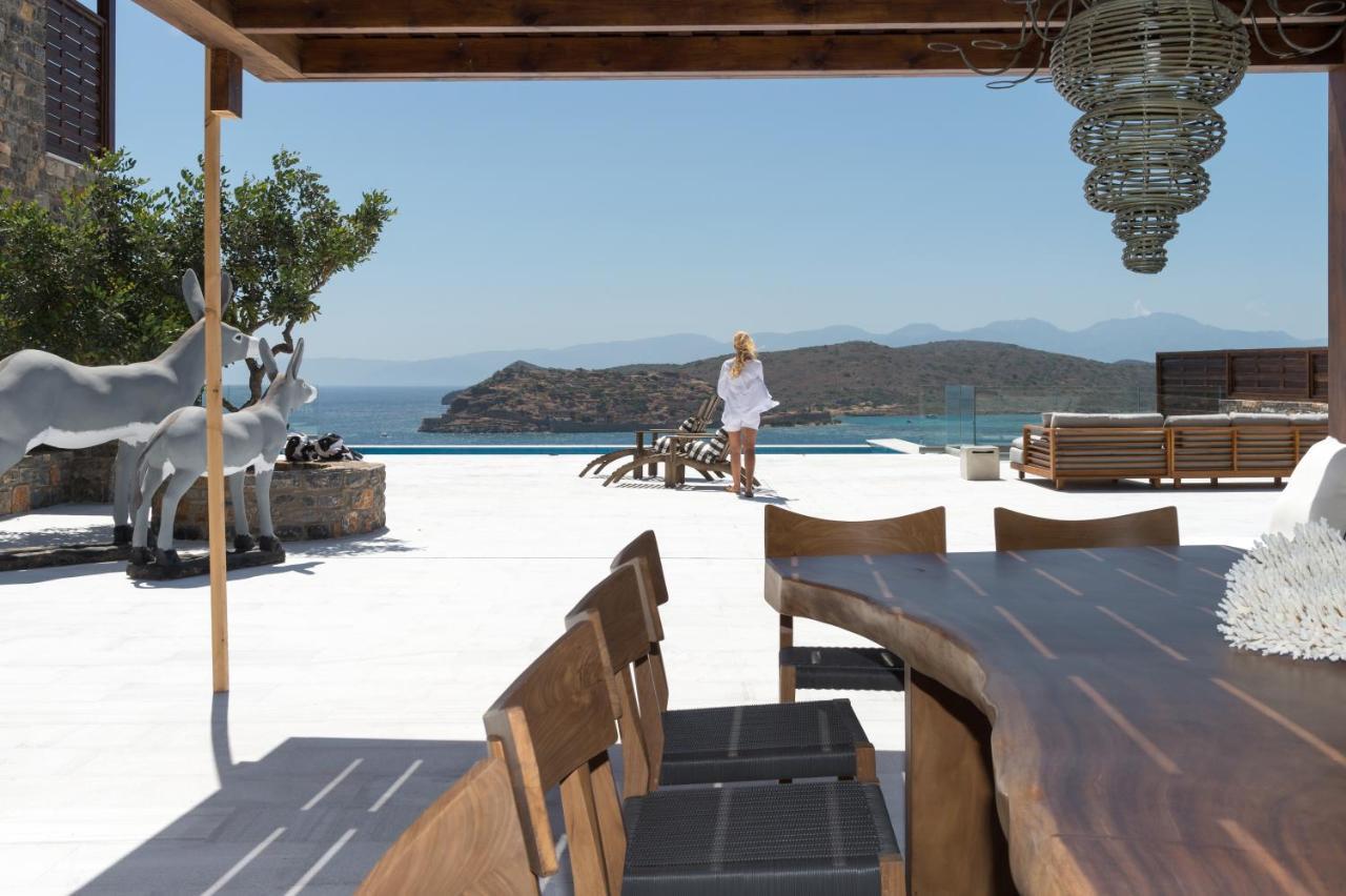 Villa Dimitra By Elounda Island View Villas Экстерьер фото